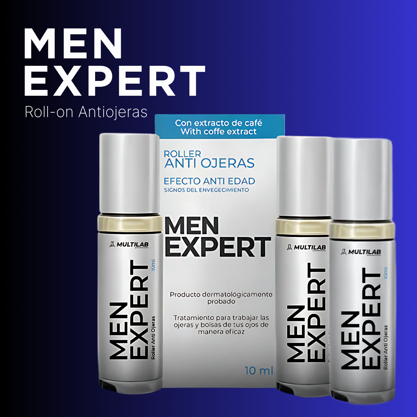 MEN EXPERT - Roll on antiojeras